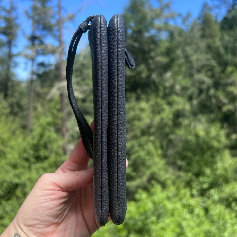 Coach double zip
